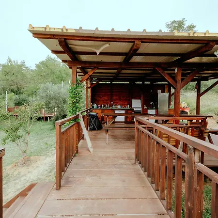 Luksuzni šator Glamping Bell Tent Robinson Ljubac (Zadar)