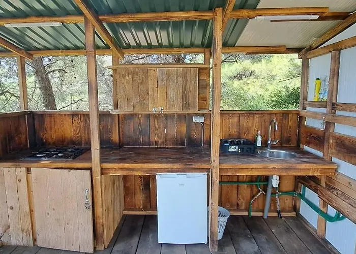 Glamping Bell Tent Robinson Роскошный шатер *