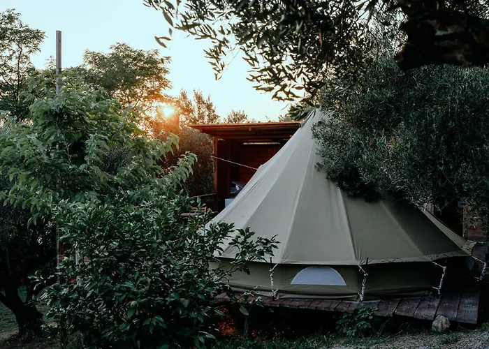 Роскошный шатер Glamping Bell Tent Robinson Любач