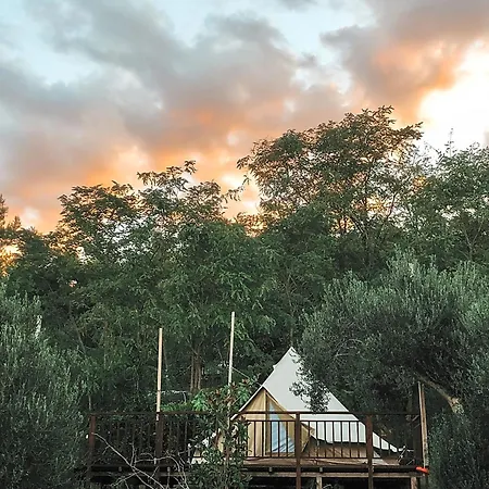 Glamping Bell Tent Robinson Ljubač