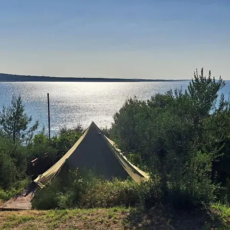 Glamping Bell Tent Robinson * Ljubac (Zadar)