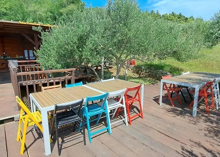 Glamping Bell Tent Robinson * Ljubač