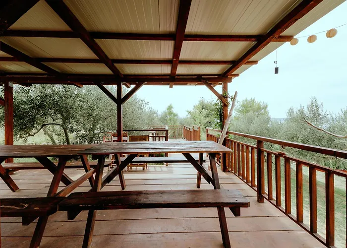 Glamping Bell Tent Robinson Ljubač